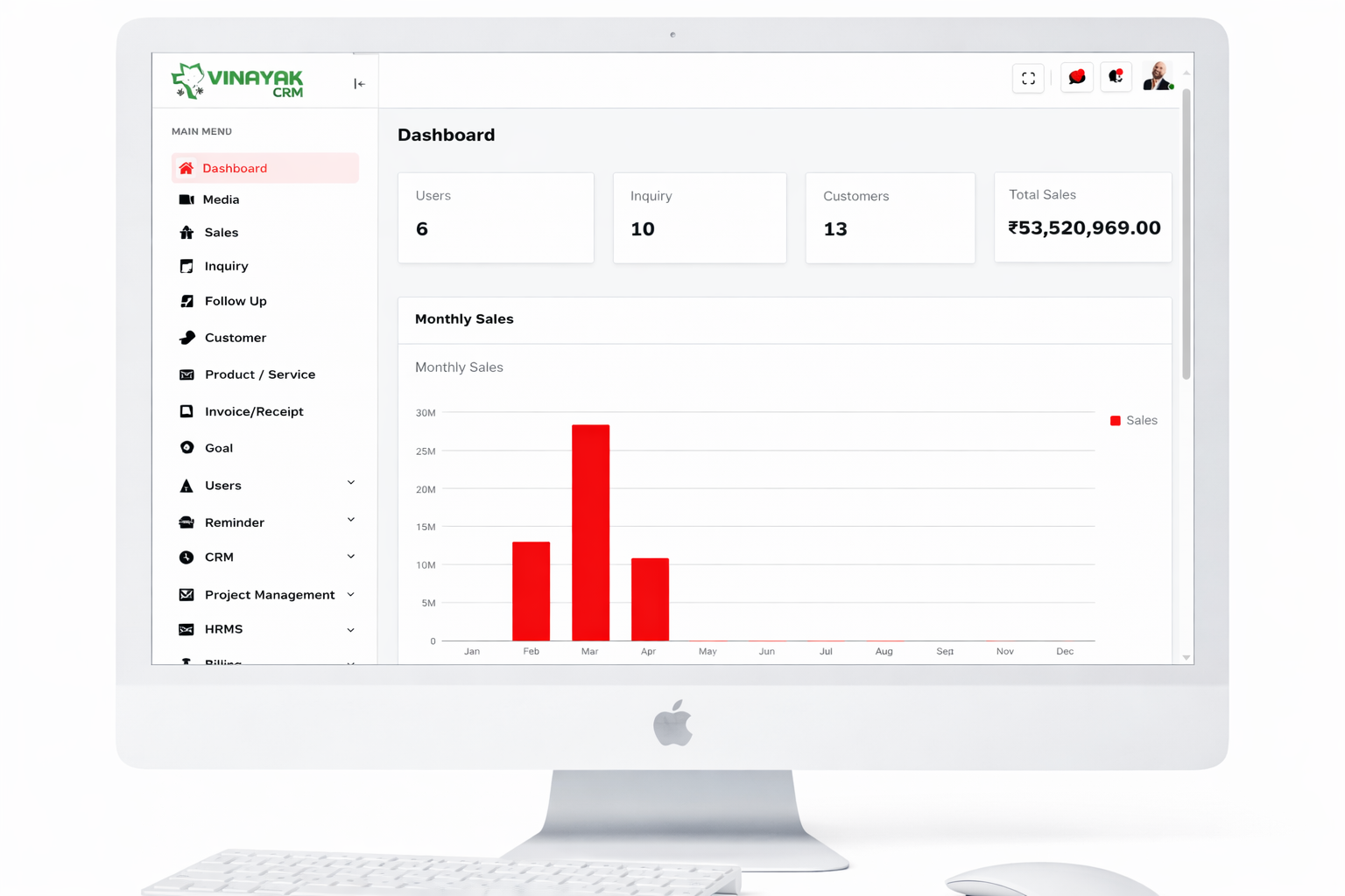 CRM Software Illustration